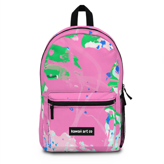 Lilac Daisy Painter - Backpack